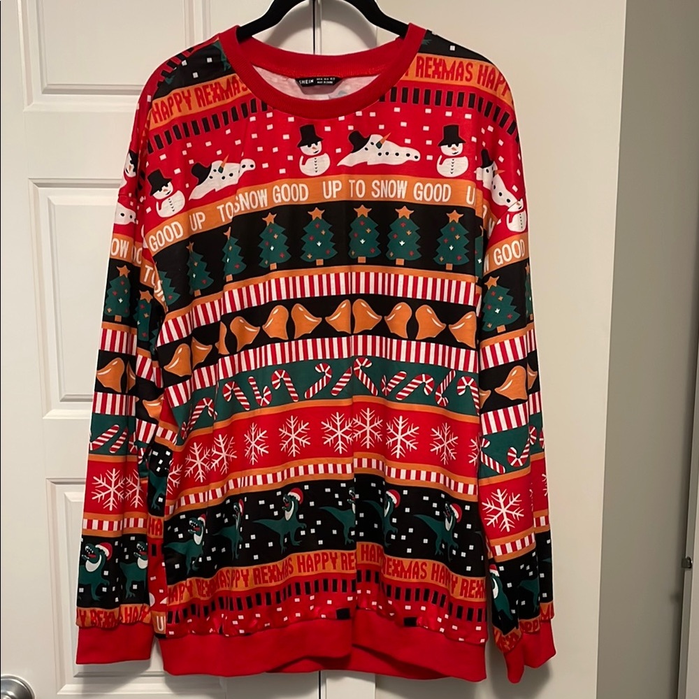SHEIN Ugly Christmas Sweater